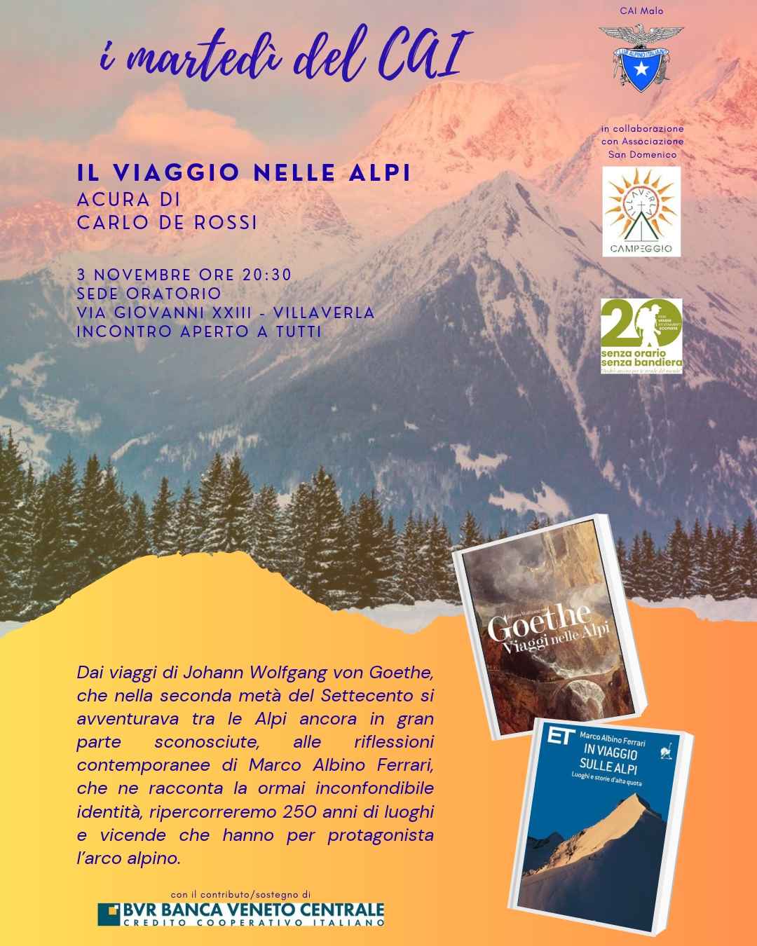 Il viaggio nelle Alpi